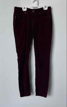 Load image into Gallery viewer, Banana Republic Womens Purple Corduroy High-Rise Skinny Fit Ankle Pants Sz 26/2