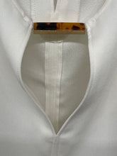 Load image into Gallery viewer, Ann Taylor Womens Beige Sleeveless Keyhole Scoop Neck Tank Blouse Top Size L