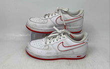Load image into Gallery viewer, Nike Kids Air Force 1 Low FJ3484-101 Orange White Sneaker Shoes Size 3Y