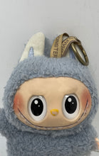 Load image into Gallery viewer, Pop Mart Blue Labubu The Monsters Vinyl Plush Keychain Replica