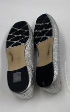 Load image into Gallery viewer, Authentic Tory Burch Womens Laila 2 46986 Metallic Silver Ballet Flats Size 7.5M