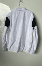 Load image into Gallery viewer, Armani Exchange Mens White And Black Long Sleeve Windbreaker Jacket Sz M W/Tags