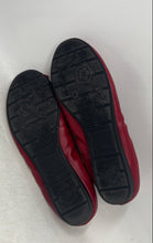 Load image into Gallery viewer, Mootsies Tootsies Womens Cameo Red Leather Slip-On Ballet Flats Size 8M