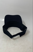 Load image into Gallery viewer, Coach Womens Black Red White Logo Adjustable Hook & Loop Visor Cap One Size