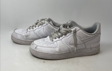 Load image into Gallery viewer, Nike Mens Air Force 1 White Low Top Lace-Up Sneaker Shoes Size 11.5 Dirty