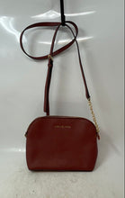 Load image into Gallery viewer, Michael Kors Womens Dome Brown Inner Pocket Adjustable Strap Crossbody Bag