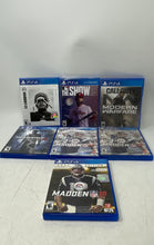 Load image into Gallery viewer, Lot Of 7 Pieces Assorted PlayStation 4 Mixed Variety Video Games Not Tested