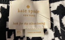 Load image into Gallery viewer, Kate Spade New York Womens Black And White Printed A-Line Dress Size XS
