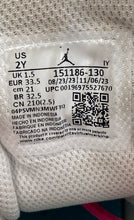 Load image into Gallery viewer, Authentic Nike Boys Air Jordan 12 Retro Multicolor Lace-Up Sneaker Shoes Size 2Y