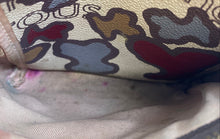 Load image into Gallery viewer, Authentic Tous Womens Multicolor Printed Leather Crossbody Bag Stained