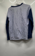 Load image into Gallery viewer, Banana Republic Womens Blue Cotton Long Sleeve Pullover Sweatshirt Size Small