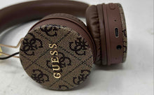 Load image into Gallery viewer, Guess SP070 Brown Adjustable Headband Wireless Over Ear Headphone Not Tested NCL