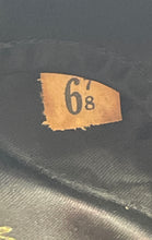 Load image into Gallery viewer, The Equestrian Shop Black Head Protective Gear Western Riding Hat Size 6 7/8