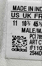 Load image into Gallery viewer, Adidas Mens Pro Model Gray White Snakeskin Print Lace-Up Sneaker Shoes Size 11