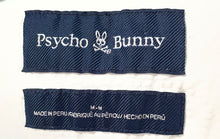 Load image into Gallery viewer, Psycho Bunny Mens White Cotton Short Sleeve Button-Up Shirt Size Medium