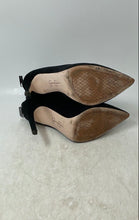 Load image into Gallery viewer, Jessica Simpson Womens Black Suede Pointed Toe Back Zip Ankle Booties Size 7.5 M