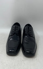 Load image into Gallery viewer, Giorgio Venturi Mens 6970 Black Leather Square Toe Oxford Dress Shoes Size 8