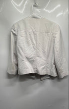 Load image into Gallery viewer, Express Womens Off White Long Sleeve Lined Open Front Blazer Jacket Size 12
