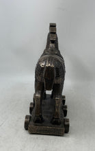 Load image into Gallery viewer, Veronese Design Bronze Home Decorative Collectible Trojan Horse Statue Figurine