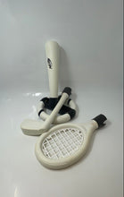 Load image into Gallery viewer, Nintendo Wii Nerf Sports Golf Club Tennis Racket Baseball Bat 4 Pcs Pack Set