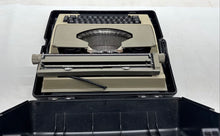 Load image into Gallery viewer, Underwood 565 Portable Manual Electric Typewriter With Case Not Tested