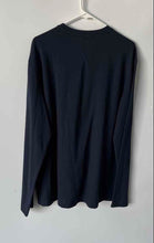 Load image into Gallery viewer, Calvin Klein Mens Dark Blue Classic Fit Long Sleeve Pullover Sweater Sz L W/Tag
