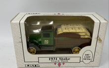 Load image into Gallery viewer, ERTL 1931 Stake Potatoes Series 1 34 Scale Metal Die-Cast Truck Bank