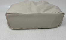 Load image into Gallery viewer, Victoria's Secret Womens Beige Leather Zipper Lined Cosmetic Makeup Bag With Tag