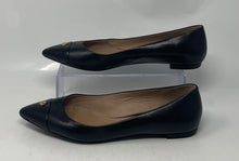 Load image into Gallery viewer, Authentic Tory Burch Womens Fairford Black Leather Ballet Flats Size 8.5M