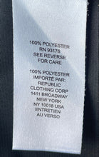 Load image into Gallery viewer, Tahari Womens Black Long Sleeve Collared Button-Up Shirt Size Small