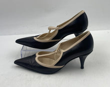 Load image into Gallery viewer, Authentic Furla Womens Britta Black Leather Pointed Toe Pump Heels Size EUR 36