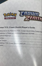 Load image into Gallery viewer, Pokémon Trading Card Game Crown Zenith Player's Guide Booklets Set Of 6 Pcs