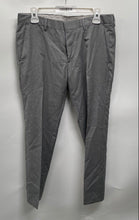 Load image into Gallery viewer, Hugo Boss Mens Gray Printed Flat Front Slash Pocket Dress Pants Size 30R