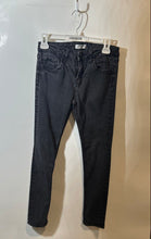 Load image into Gallery viewer, Zara Womens Black Dark Wash Stretch Denim Skinny Leg Jeans Size 6