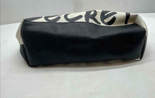 Load image into Gallery viewer, Victoria's Secret Womens Wicked Black White Heart Charm Double Strap Tote Bag