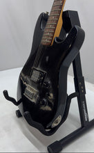 Load image into Gallery viewer, Rok Axe Black Beige Right-Handed Mini 6 String Double Cutaway Electric Guitar