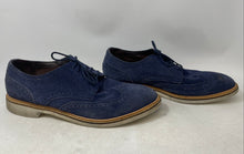 Load image into Gallery viewer, Cole Haan Mens Grand Horizon C12455 Navy Blue Suede Oxford Dress Shoes Size 12M
