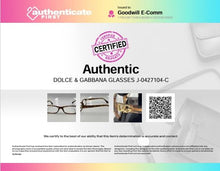 Load image into Gallery viewer, Authentic Dolce & Gabbana Women's Glossy Brown Marbled Tortoise Glasses