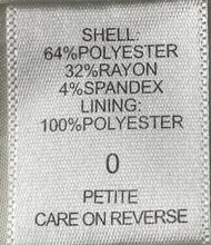 Load image into Gallery viewer, New York & Company Womens Ivory Flat Front Stretch Pockets Dress Pants Size 0