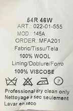 Load image into Gallery viewer, Louis Dell'Olio Mens Dark Brown Notch Lapel Three-Button Blazer Size 54R