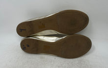 Load image into Gallery viewer, J. Crew Womens Cece Beige Leather Slip-On Round Toe Ballet Flats Size 10