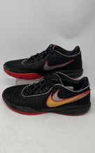 Load image into Gallery viewer, Nike Mens Lebron 20 Black Red Low Top Lace-Up Sneaker Shoes Size 12.5