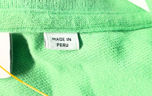 Load image into Gallery viewer, Lacoste Mens Green Cotton Short Sleeve Collared Classic Fit Polo Shirt Size M