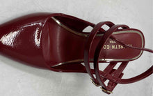 Load image into Gallery viewer, Kenneth Cole Womens Raquel Red Leather Pointed Toe Slingback Heels Size 6.5 M