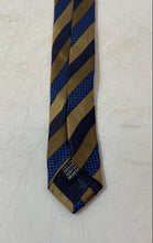 Load image into Gallery viewer, Arturo Calle Mens Multicolor Striped Silk Adjustable Pointed Tie One Size