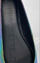 Load image into Gallery viewer, Karl Lagerfeld Paris Womens Zayna Multicolor Cap Toe Slip-On Ballet Flats Sz 8M