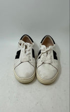 Load image into Gallery viewer, Kate Spade New York Womens White Black Leather Low Top Sneakers Shoes Size 6.5