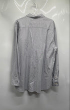 Load image into Gallery viewer, Tommy Hilfiger Mens White Gray Striped Regular Fit Stretch Button-Up Shirt XXL