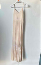 Load image into Gallery viewer, Forever 21 Womens Beige Lace Sleeveless V-Neck Back Zip Maxi Dress Size Small