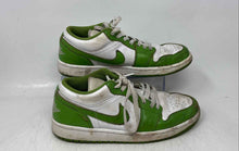 Load image into Gallery viewer, Nike Mens Air Jordan 1 Low SE HF4823-100 White Green Sneaker Shoes Size 8